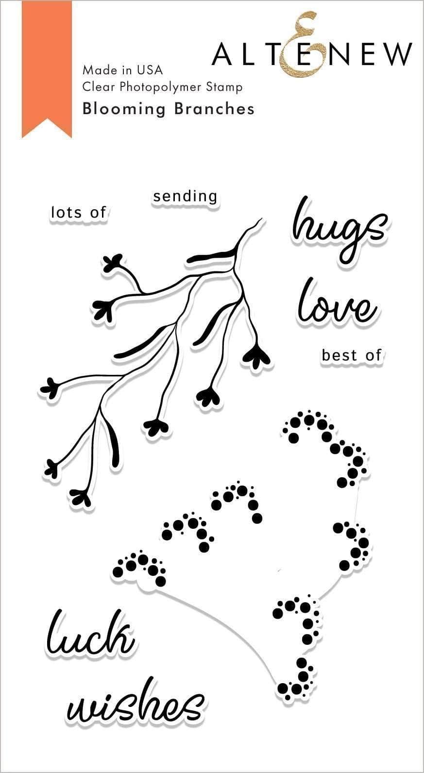 Altenew Stamp & Die Bundle Blooming Branches