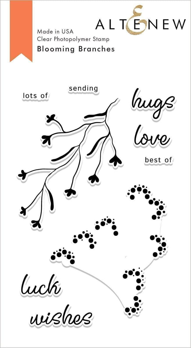 Altenew Stamp & Die Bundle Blooming Branches