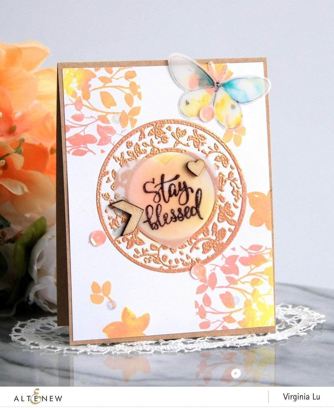 Altenew Stamp & Die Bundle Z - Botanical Silhouettes Stamp & Die Bundle