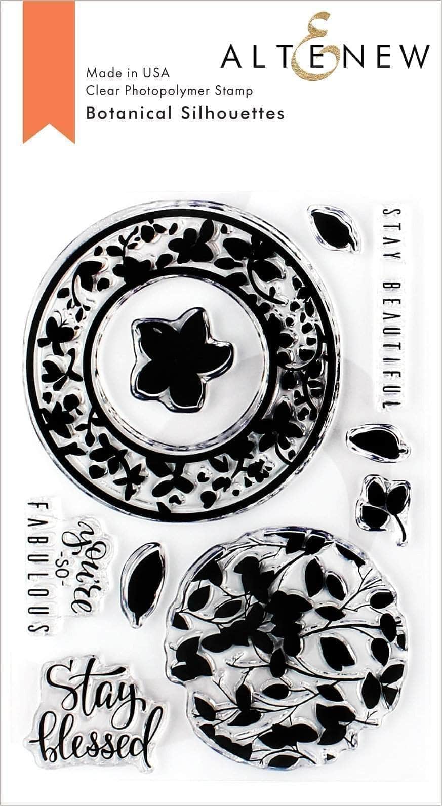 Altenew Stamp & Die Bundle Z - Botanical Silhouettes Stamp & Die Bundle