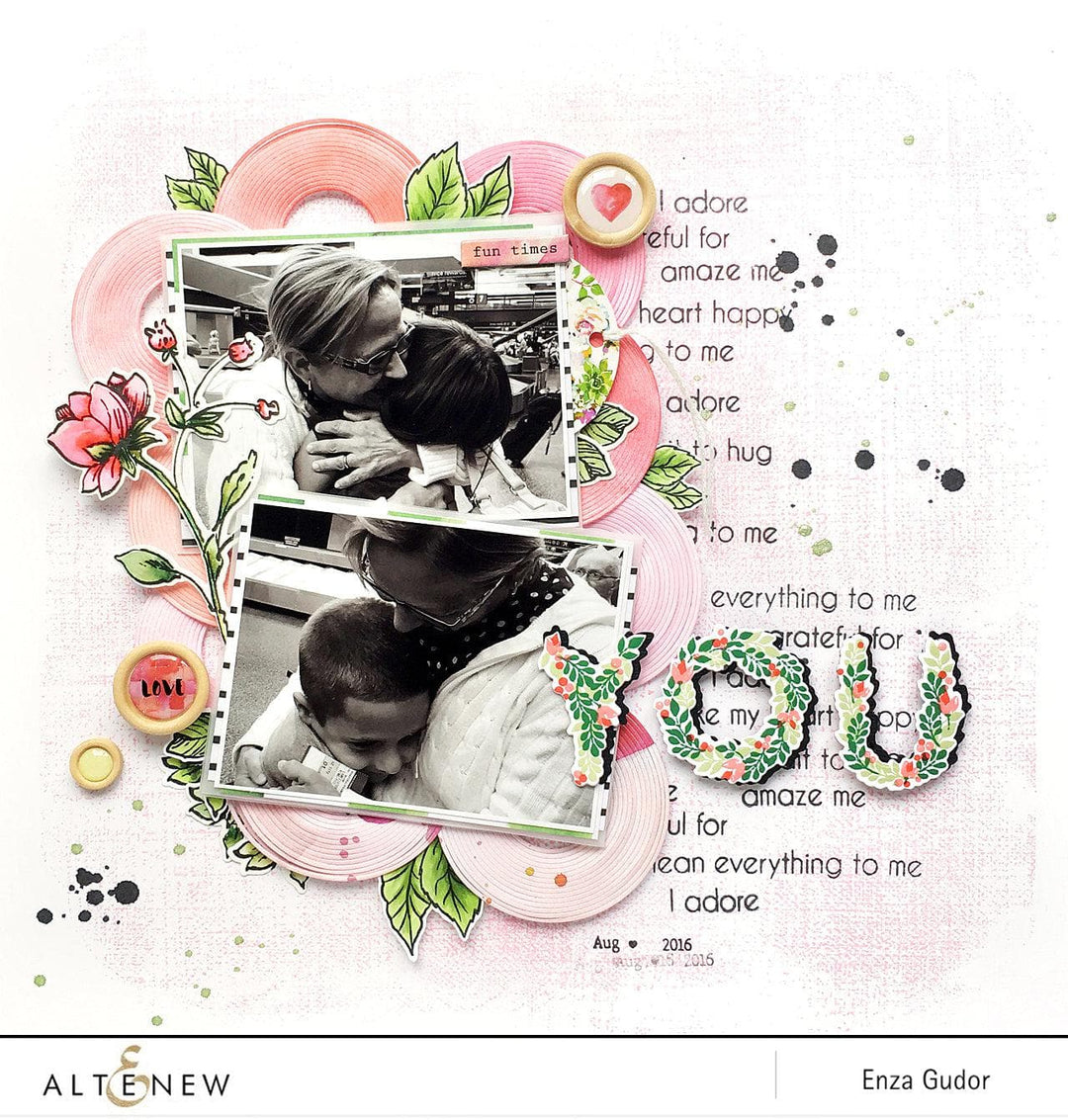 Altenew Stamp & Die Bundle Botanical You Stamp & Die Bundle