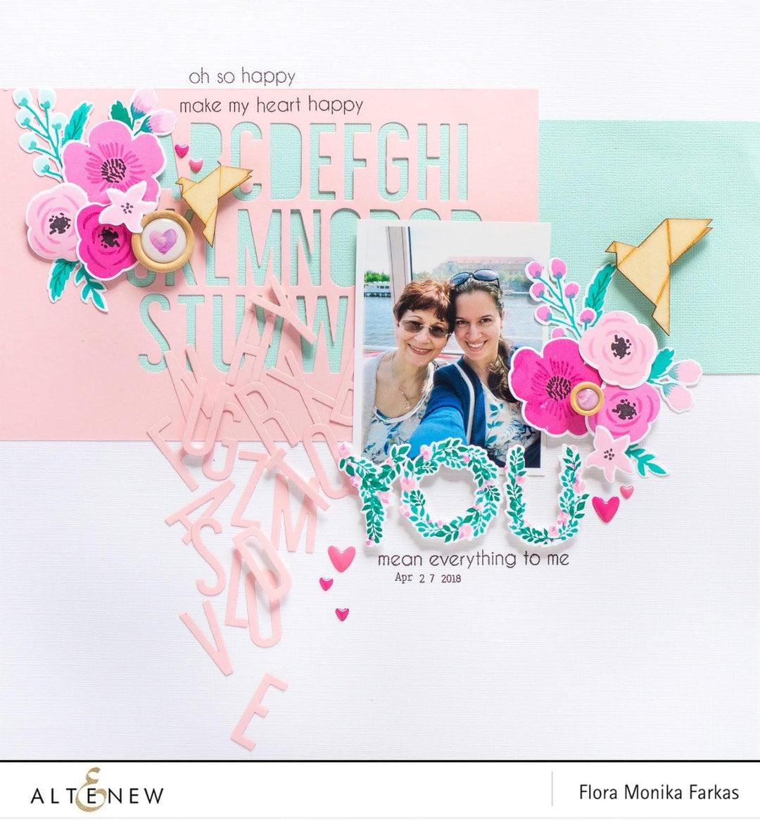 Altenew Stamp & Die Bundle Botanical You Stamp & Die Bundle