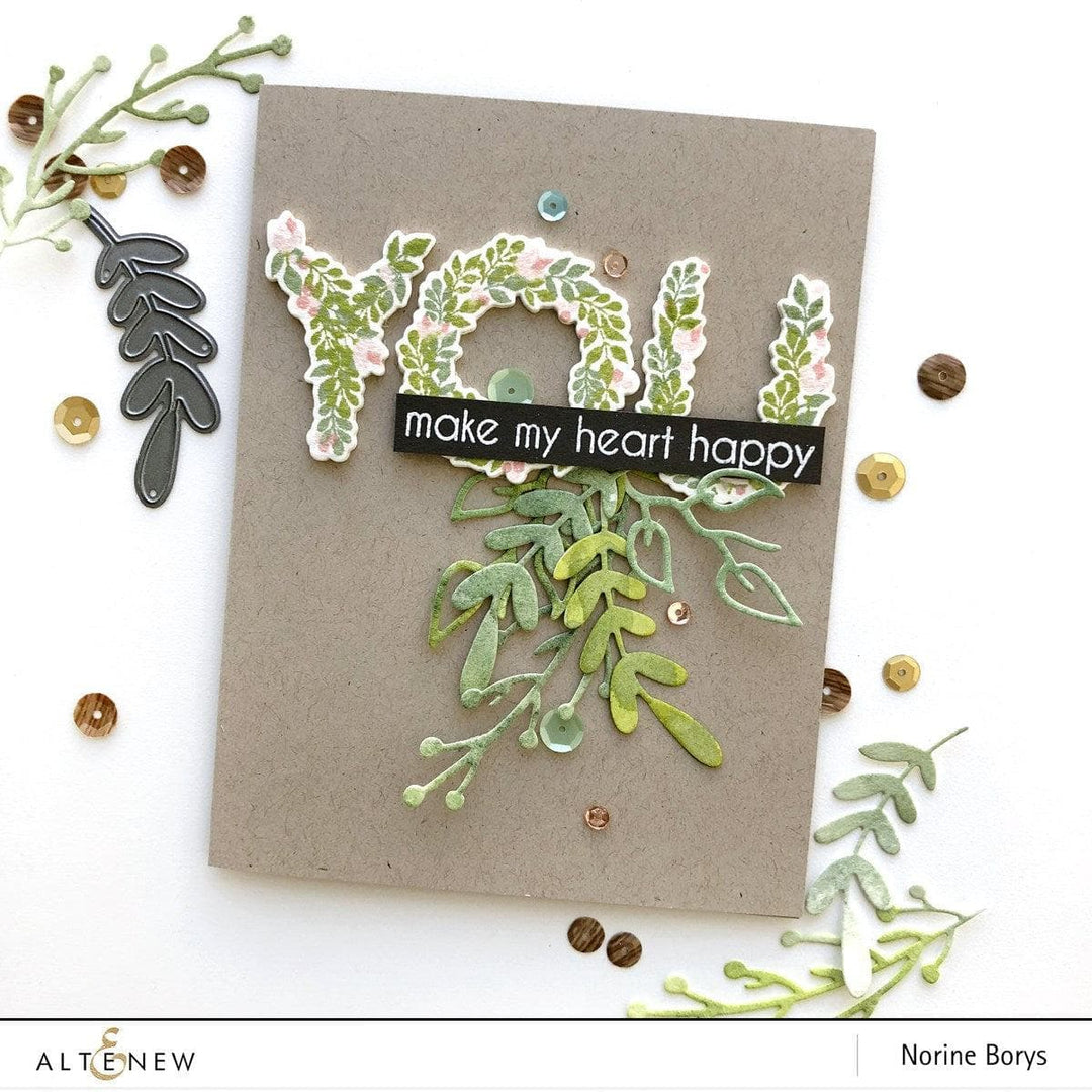 Altenew Stamp & Die Bundle Botanical You Stamp & Die Bundle