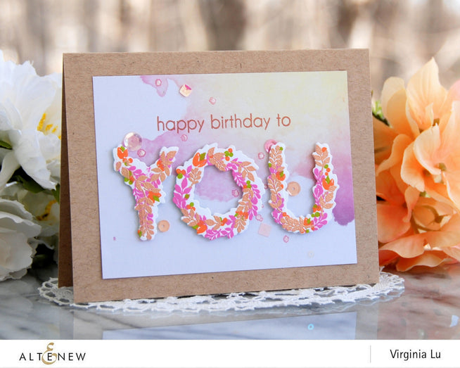 Altenew Stamp & Die Bundle Botanical You Stamp & Die Bundle
