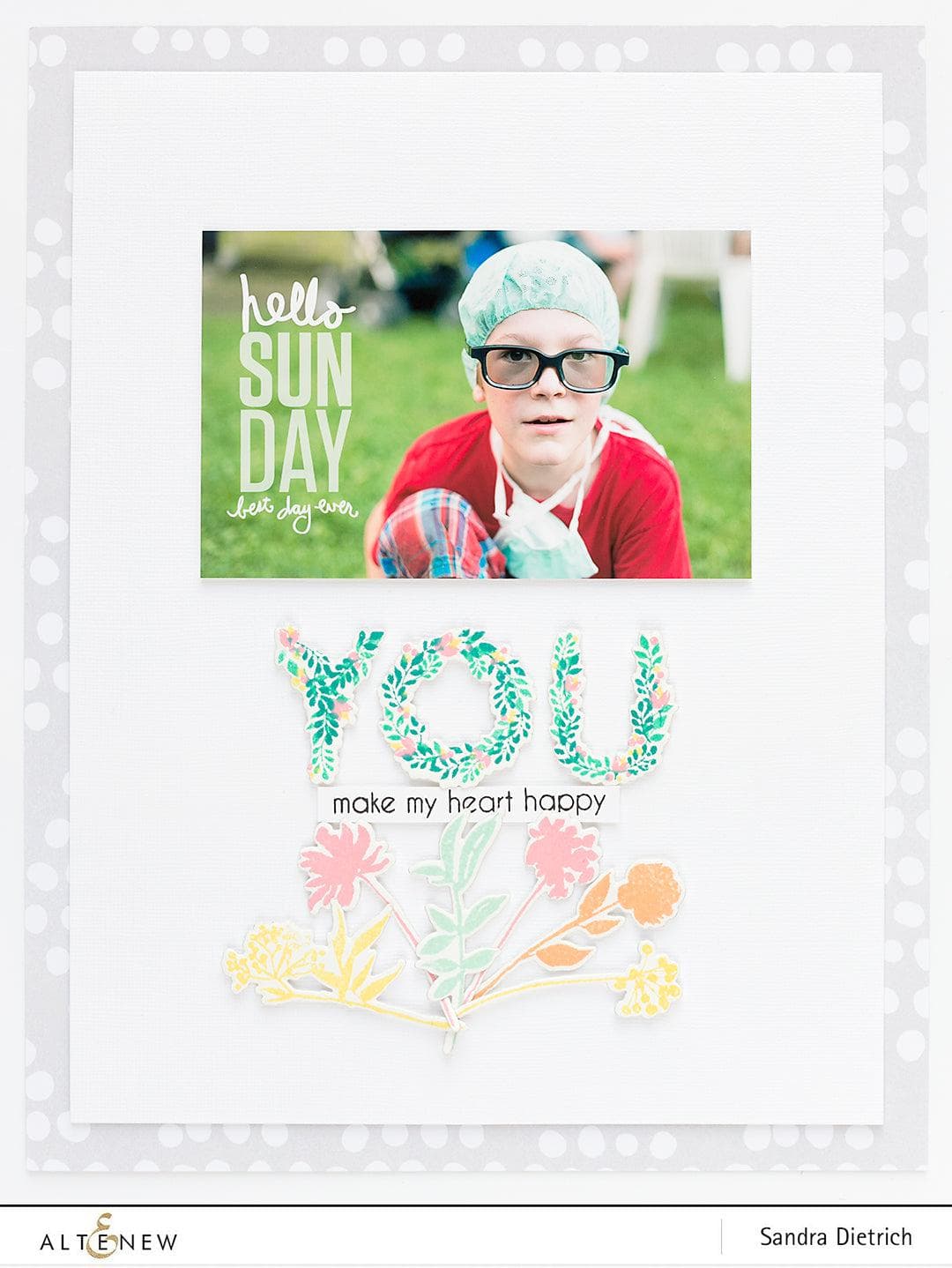 Altenew Stamp & Die Bundle Botanical You Stamp & Die Bundle