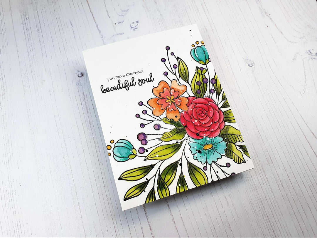 Altenew Stamp & Die Bundle Bouquet of Love Stamp & Die Bundle