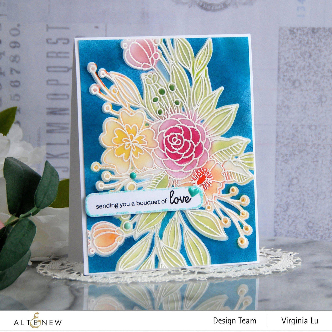 Altenew Stamp & Die Bundle Bouquet of Love Stamp & Die Bundle