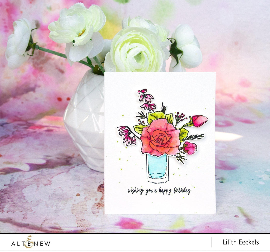 Altenew Stamp & Die Bundle Breezy Bouquet Stamp & Die Bundle