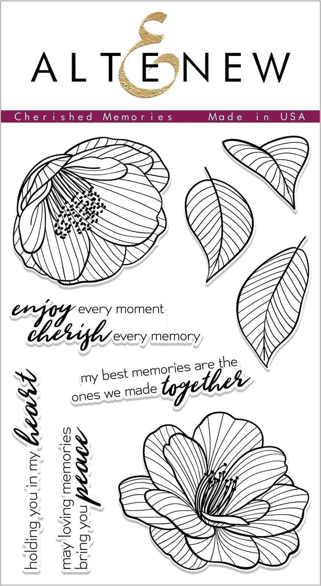 Altenew Stamp & Die Bundle Cherished Memories