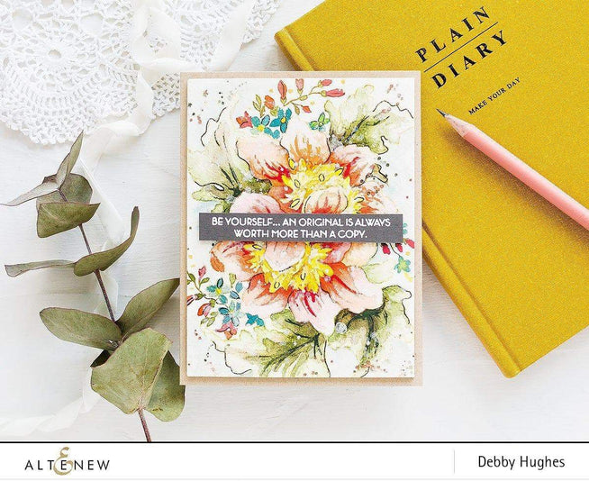 Altenew Stamp & Die Bundle Crown Bloom Stamp & Die Bundle