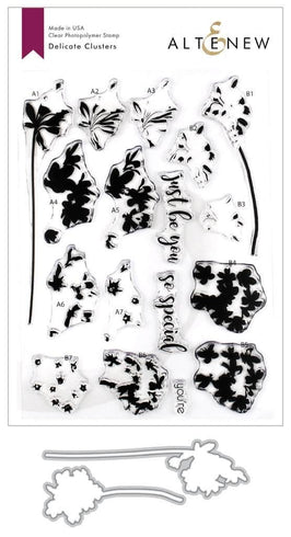 Altenew Stamp & Die Bundle Z - Delicate Clusters Stamp & Die Bundle