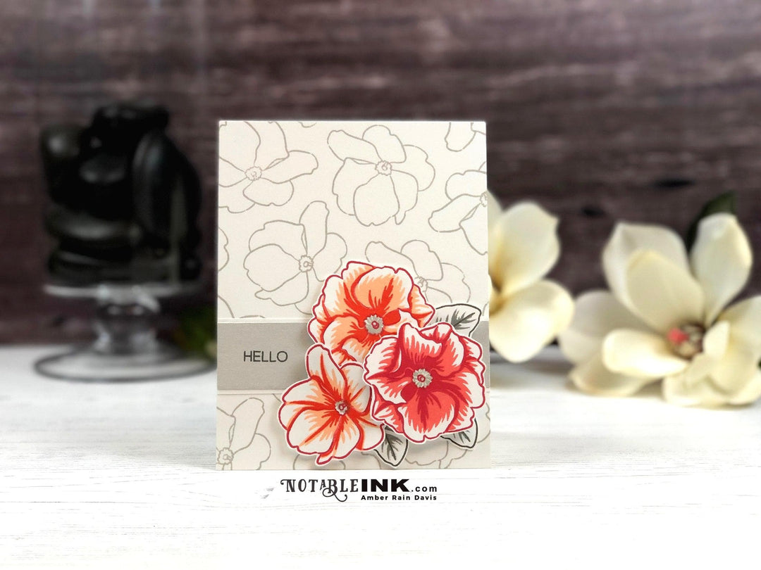 Altenew Stamp & Die Bundle Delicate Primrose Stamp & Die Bundle