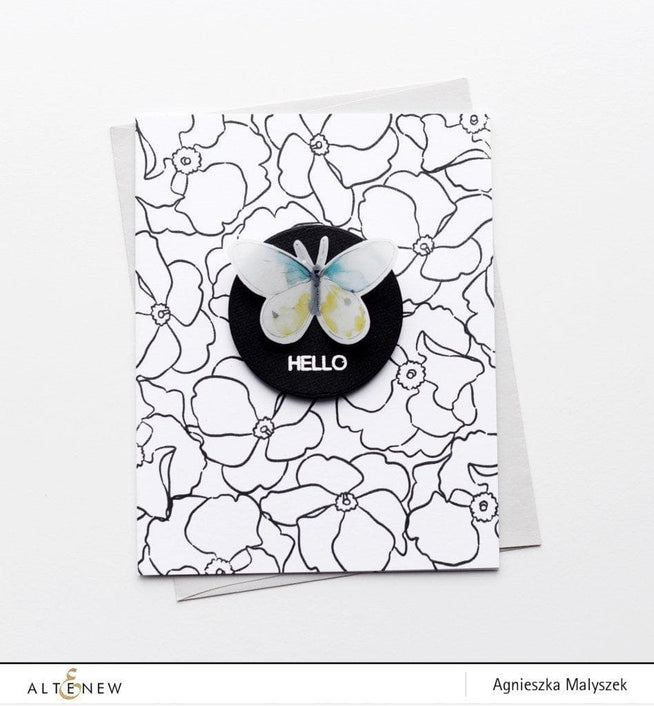 Altenew Stamp & Die Bundle Delicate Primrose Stamp & Die Bundle