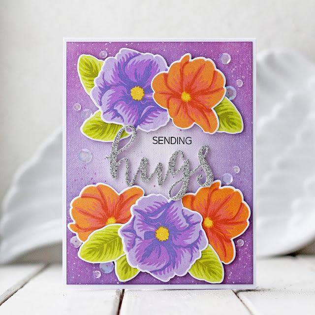 Altenew Stamp & Die Bundle Delicate Primrose Stamp & Die Bundle