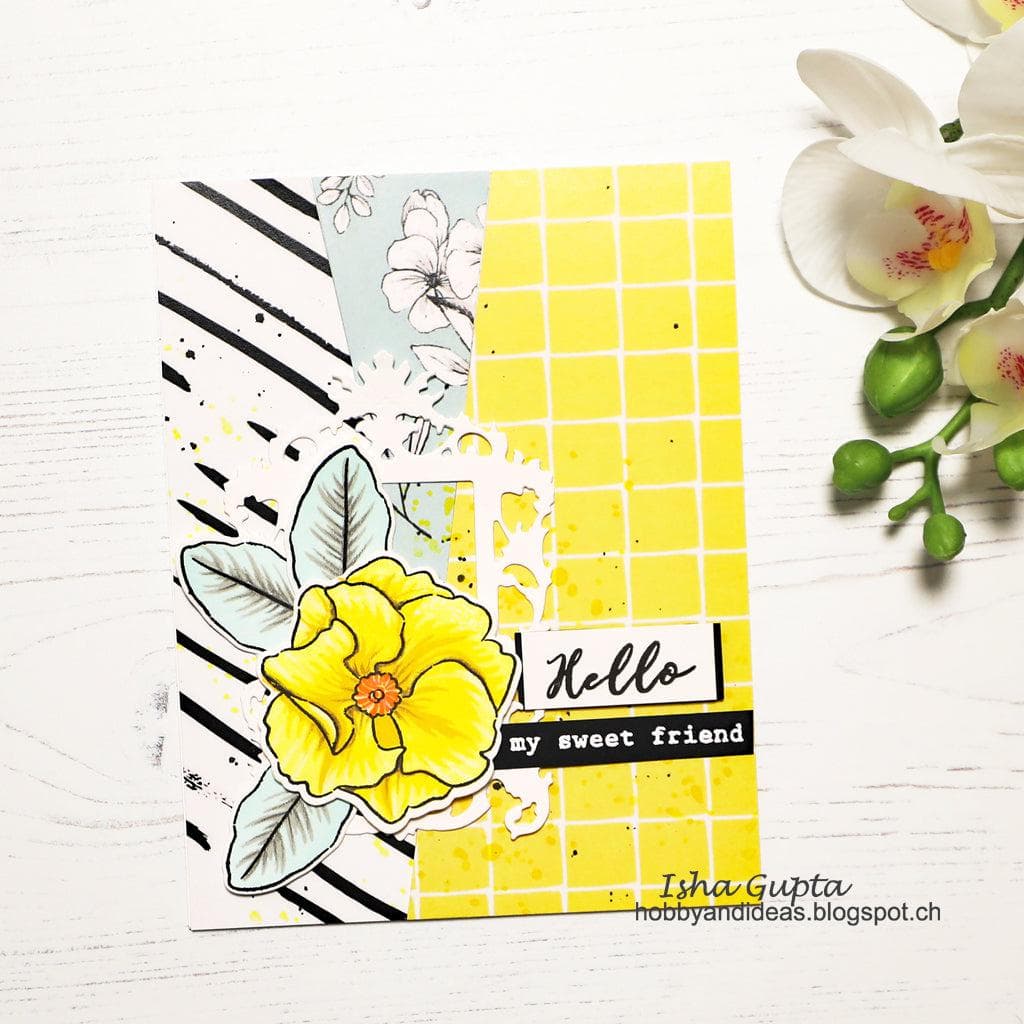 Altenew Stamp & Die Bundle Delicate Primrose Stamp & Die Bundle