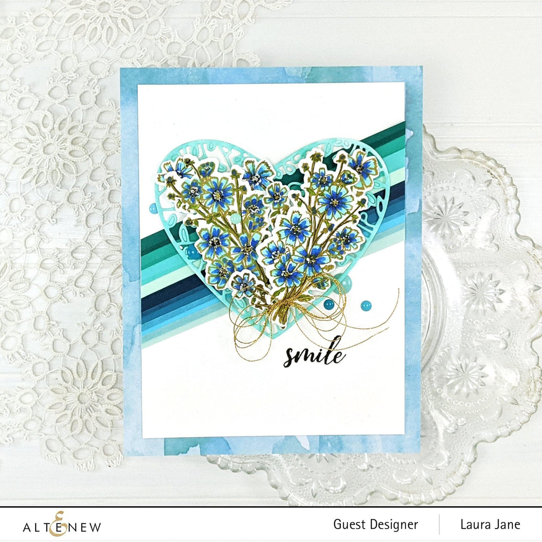 Altenew Stamp & Die Bundle Eclectic Vibes Mini Stamp & Die Bundle