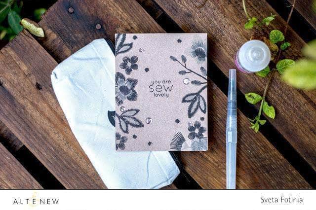 Altenew Stamp & Die Bundle Embroidered Blooms Stamp & Die Bundle