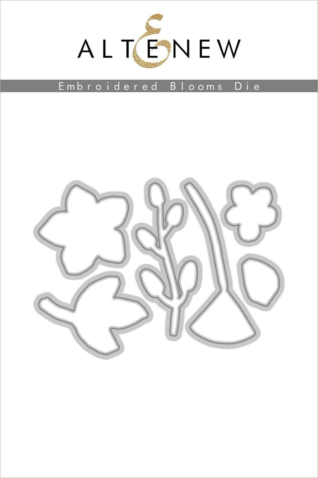 Altenew Stamp & Die Bundle Embroidered Blooms Stamp & Die Bundle