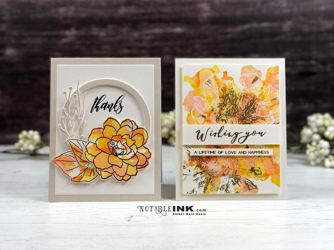 Altenew Stamp & Die Bundle Z - Engagement Wishes Stamp & Die Bundle