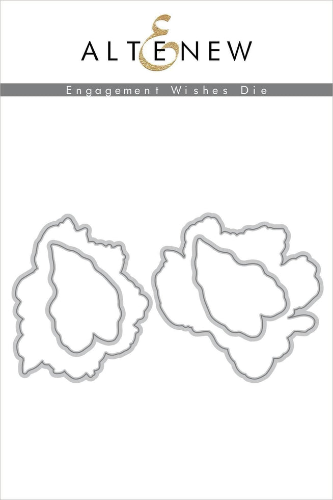 Altenew Stamp & Die Bundle Z - Engagement Wishes Stamp & Die Bundle