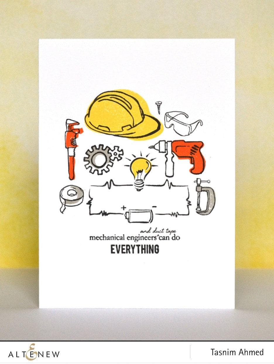 Altenew Stamp & Die Bundle Engineers Rule Stamp & Die Bundle