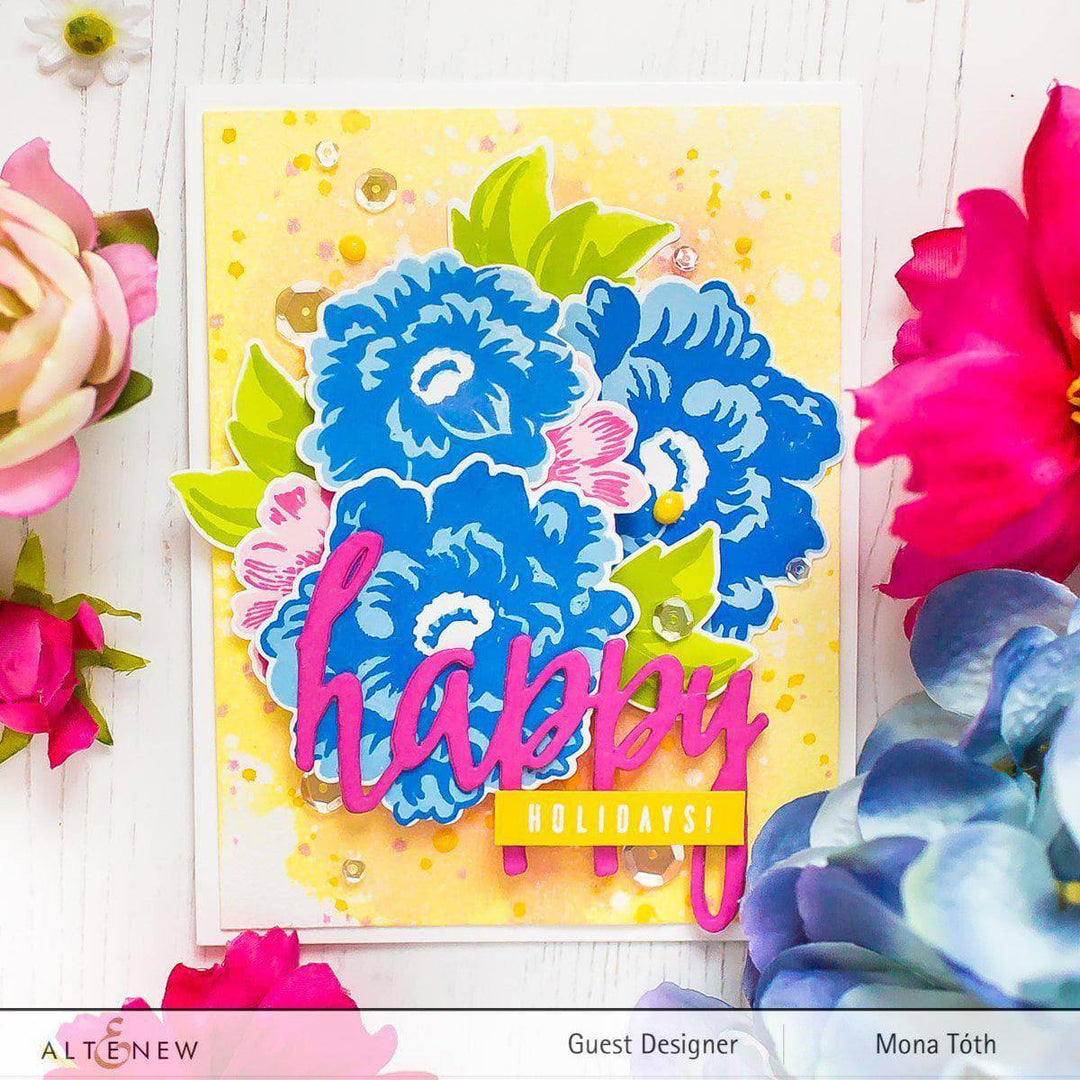 Altenew Stamp & Die Bundle Z - Ethereal Beauty Stamp & Die Bundle