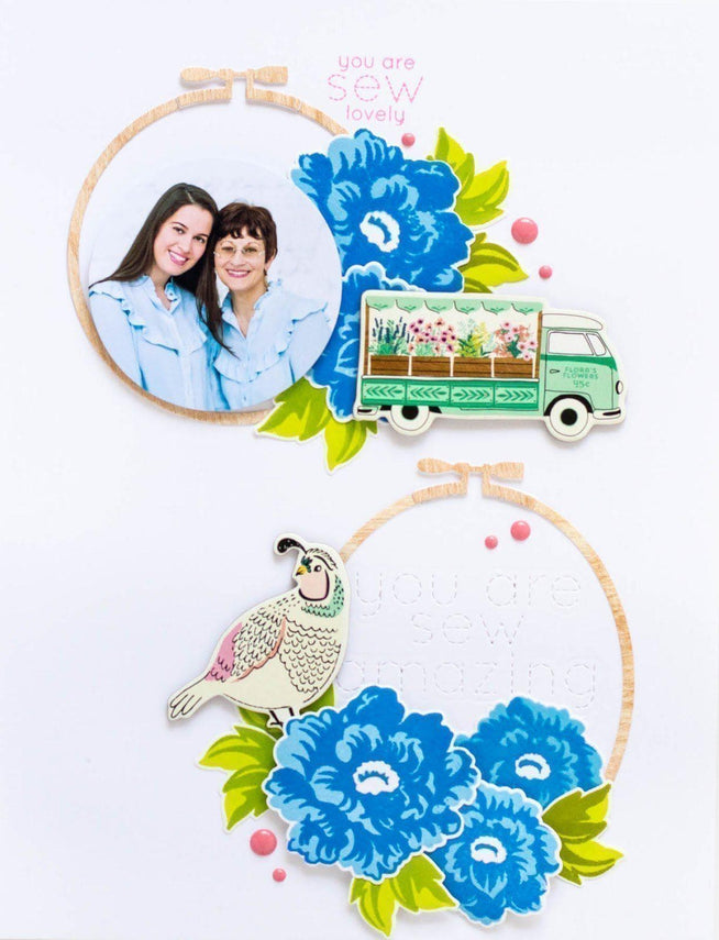 Altenew Stamp & Die Bundle Z - Ethereal Beauty Stamp & Die Bundle