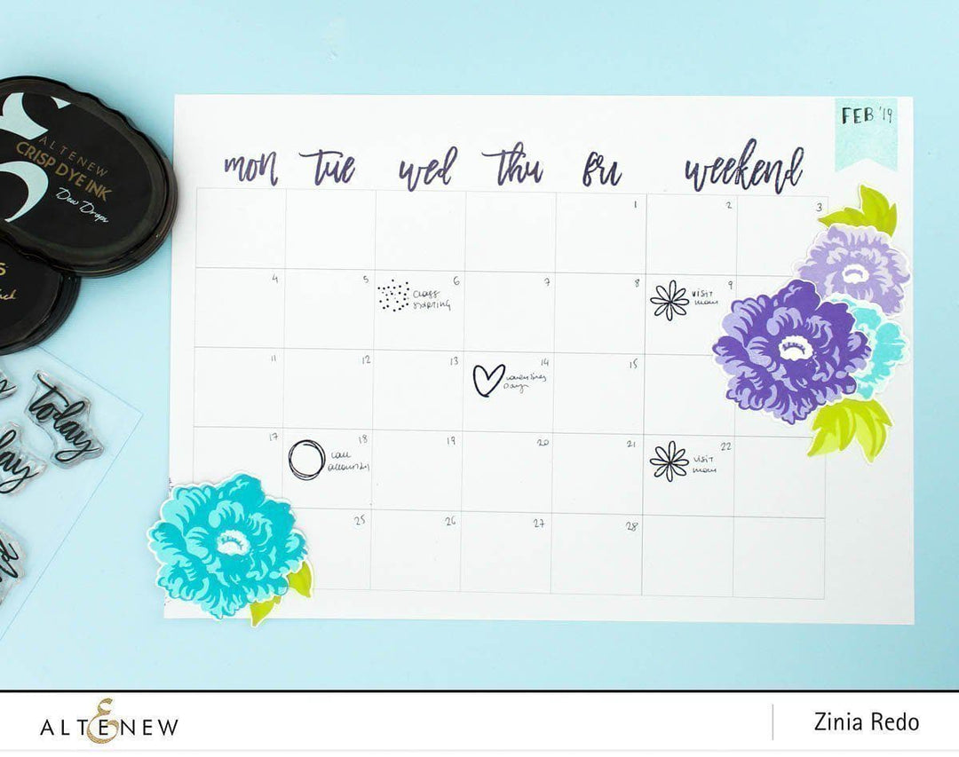 Altenew Stamp & Die Bundle Z - Ethereal Beauty Stamp & Die Bundle
