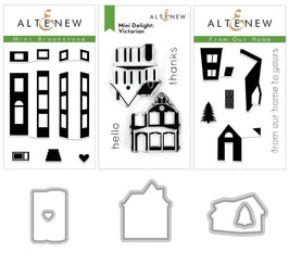 Altenew Stamp & Die Bundle Every Kind of Home Stamp & Die Bundle
