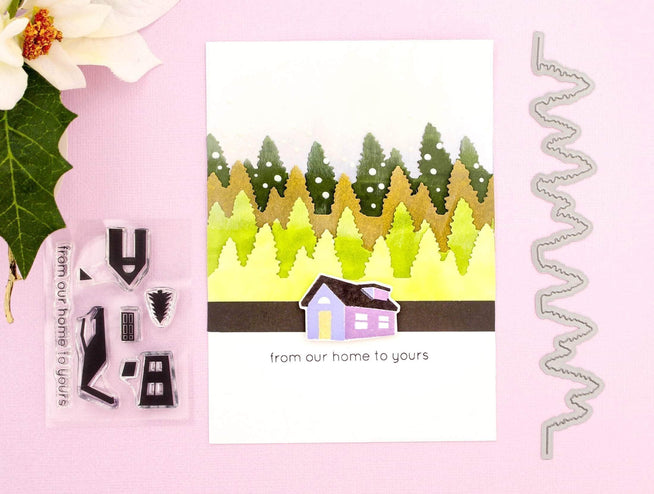 Altenew Stamp & Die Bundle Every Kind of Home Stamp & Die Bundle