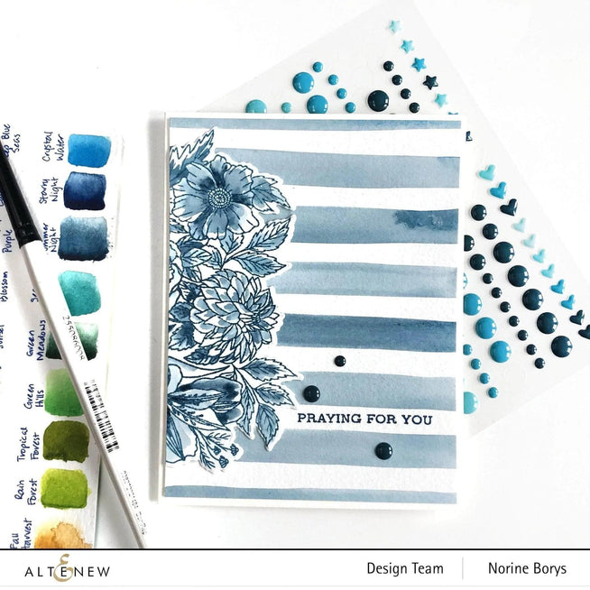 Altenew Stamp & Die Bundle Exotic Garden