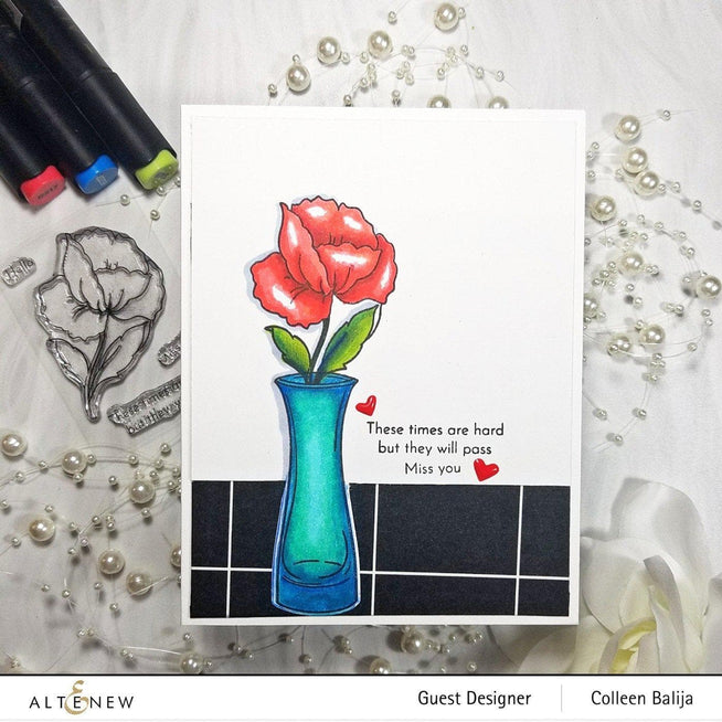 Altenew Stamp & Die Bundle Fond Appreciation Coordinating Stamp & Die Bundle