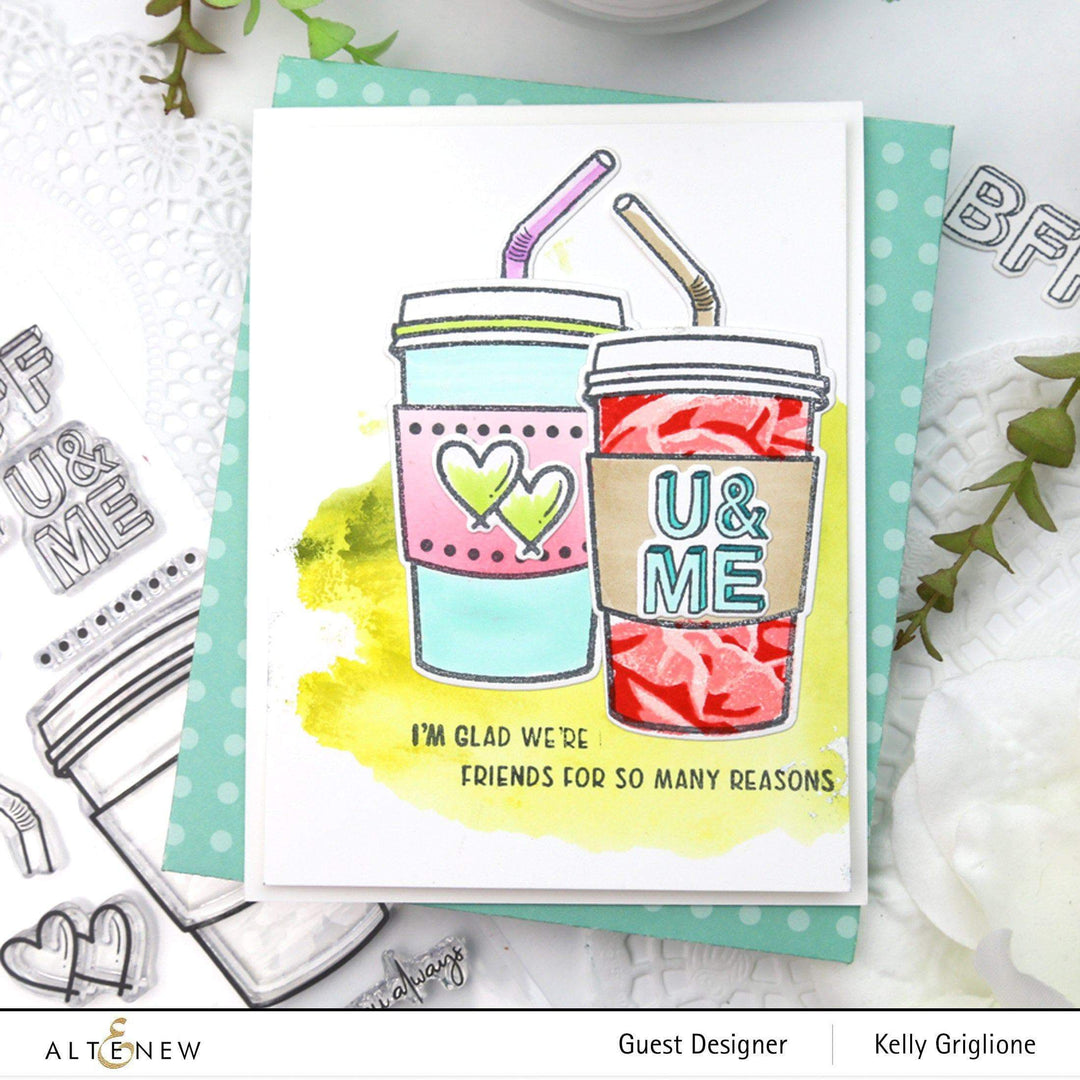 Altenew Stamp & Die Bundle Friends Forever Stamp & Die Bundle