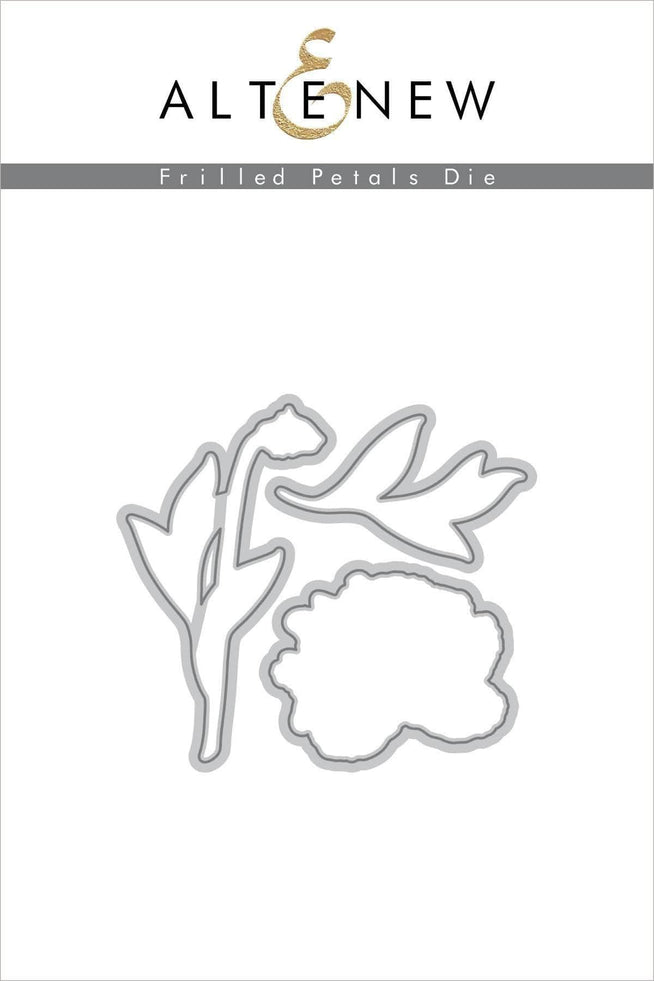 Altenew Stamp & Die Bundle Z - Frilled Petals Stamp & Die Bundle
