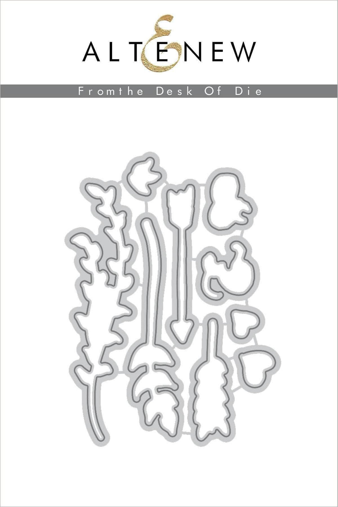 Altenew Stamp & Die Bundle From The Desk Of Stamp & Die Bundle