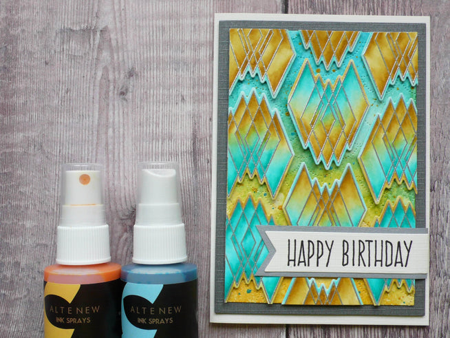 Altenew Stamp & Die Bundle Z - Geometric Flowers Stamp & Die Bundle