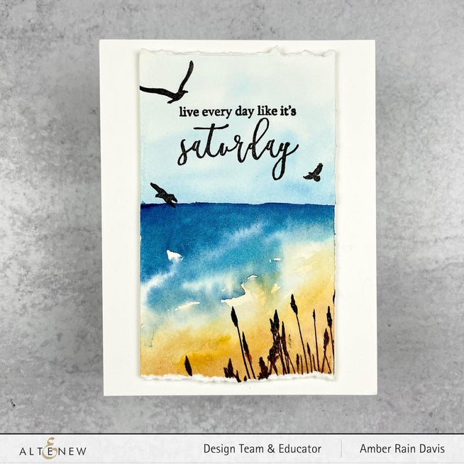 Altenew Stamp & Die Bundle Gradient Sunset Stamp & Die Bundle