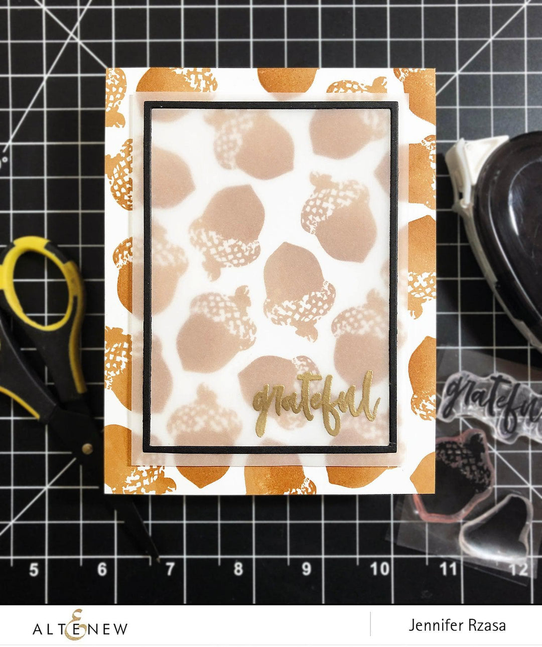 Altenew Stamp & Die Bundle Grateful Stamp & Die Bundle