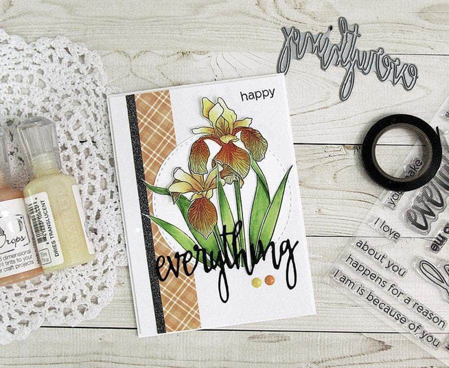 Altenew Stamp & Die Bundle Halftone Everything Stamp & Die Bundle