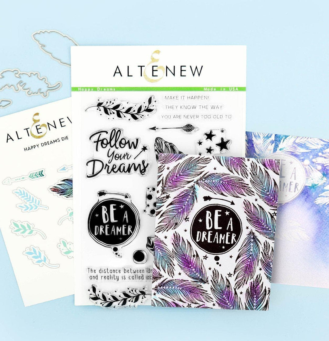 Altenew Stamp & Die Bundle Z - Happy Dreams Stamp & Die Bundle