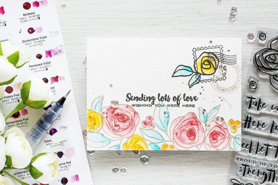 Altenew Stamp & Die Bundle Happy Mail Stamp & Die Bundle