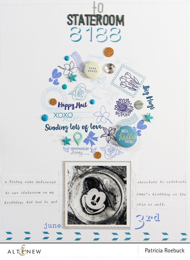 Altenew Stamp & Die Bundle Happy Mail Stamp & Die Bundle