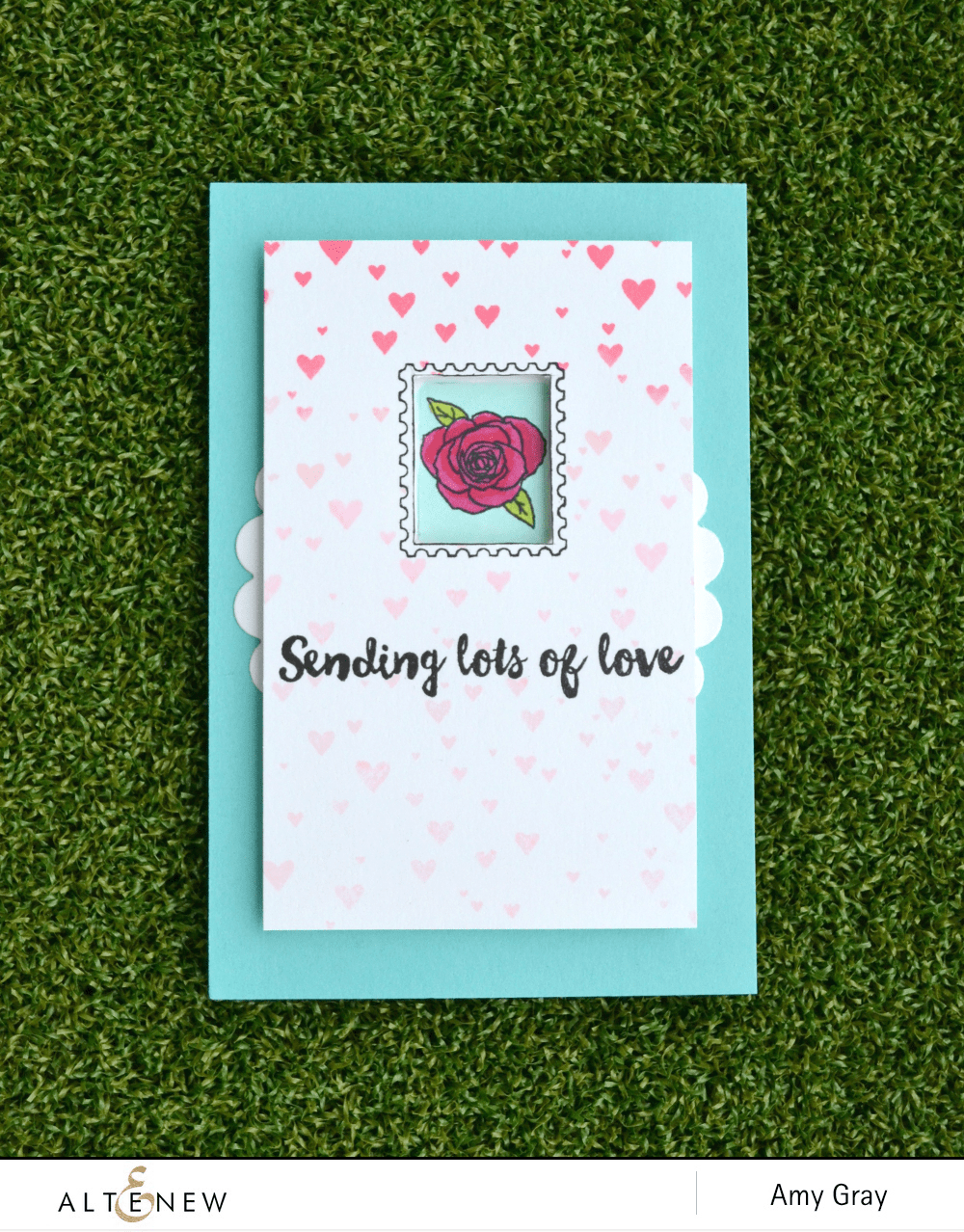 Altenew Stamp & Die Bundle Happy Mail Stamp & Die Bundle