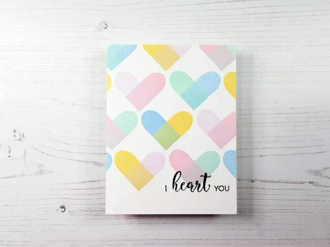 Altenew Stamp & Die Bundle Heart You Stamp & Die Bundle