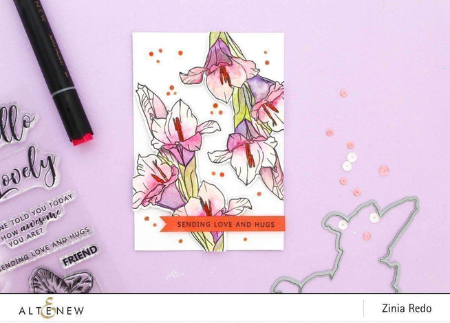 Altenew Stamp & Die Bundle Hello Gorgeous Stamp & Die Bundle