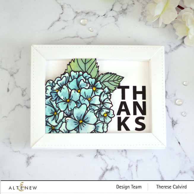 Altenew Stamp & Die Bundle Hello Hydrangea Stamp & Die Bundle