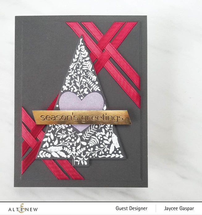 Altenew Stamp & Die Bundle Z - Holiday Friendship Coordinating Stamp & Die Bundle