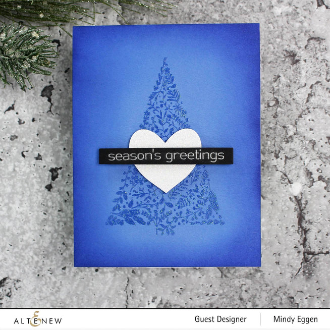 Altenew Stamp & Die Bundle Z - Holiday Friendship Coordinating Stamp & Die Bundle