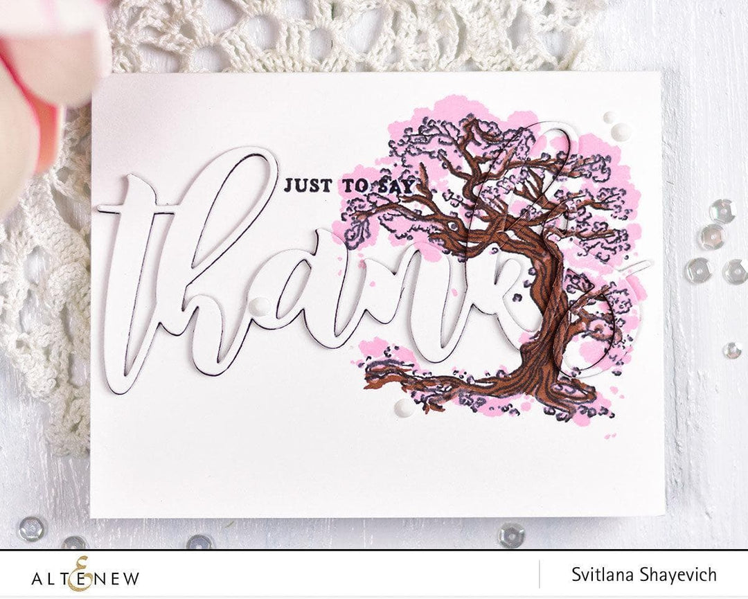 Altenew Stamp & Die Bundle In My Thoughts Stamp & Die Bundle