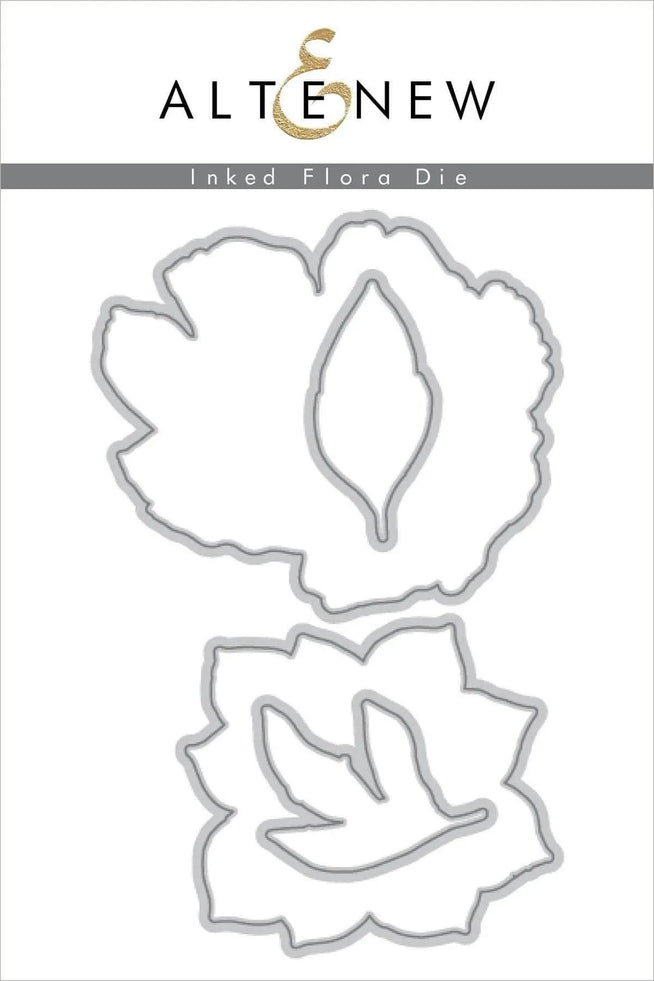 Altenew Stamp & Die Bundle Inked Flora
